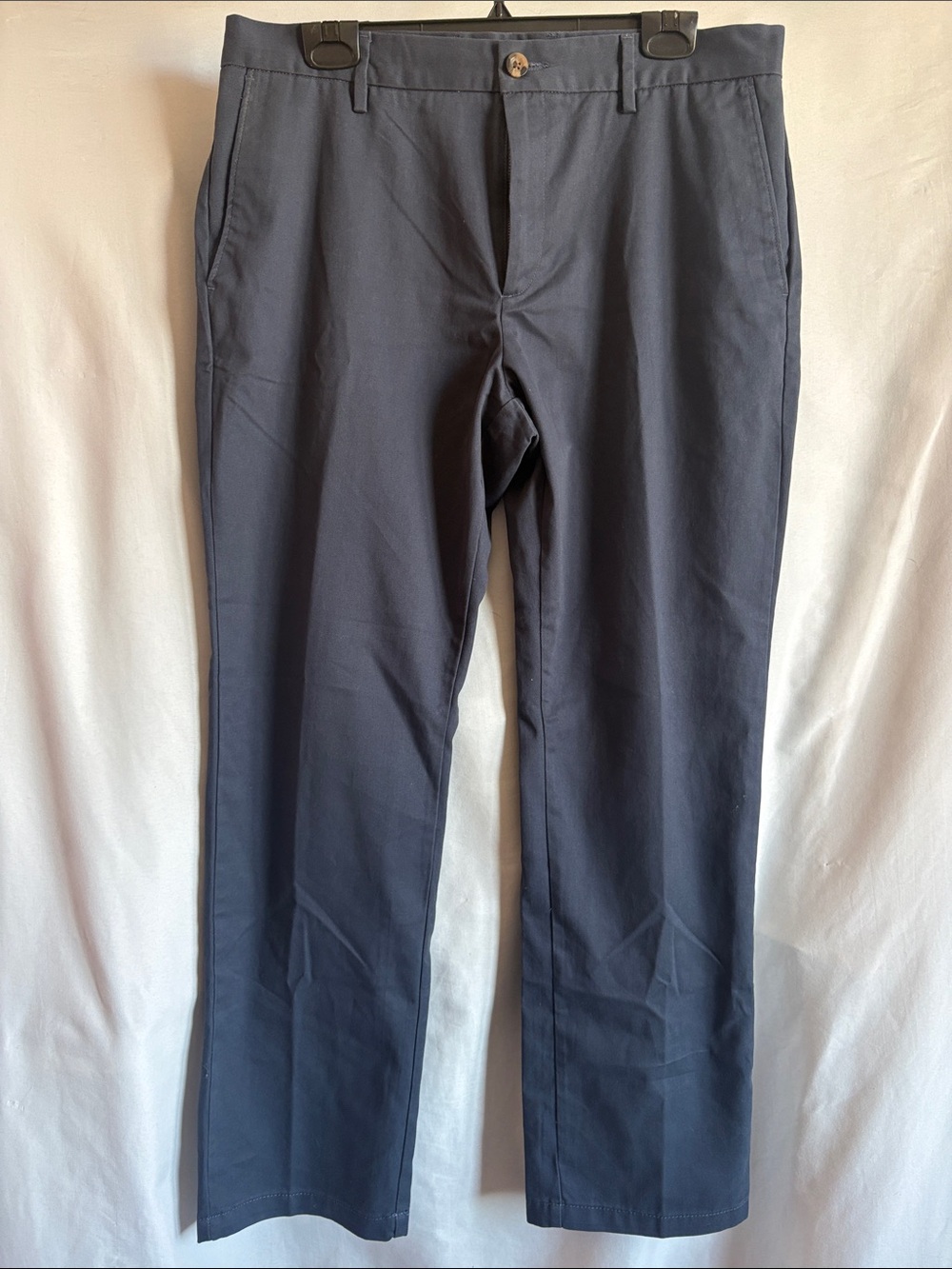 Amazon Essentials Men's Dark Navy Straight Leg Chinos